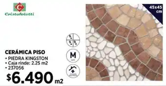 Construmart CERÁMICA PISO 2.25 m2 oferta