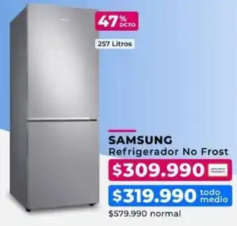 Paris SAMSUNG Refrigerador No Frost oferta