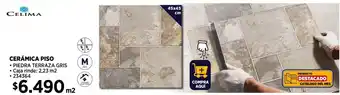 Construmart CELIMA CERÁMICA PISO 45x45cm oferta