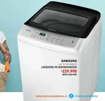 Coopelan lavadora 9k wa90h4400sw oferta