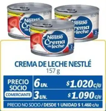 Alvi CREMA DE LECHE NESTLÉ 6UN 157g oferta