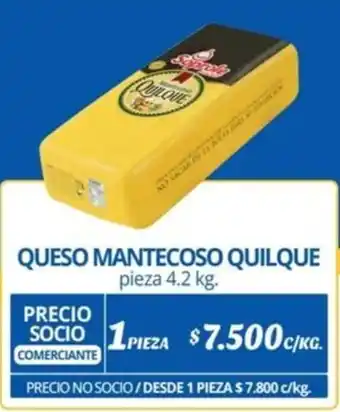 Alvi QUESO MANTECOSO QUILQUE pieza 4.2kg oferta