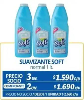 Alvi SUAVIZANTE SOFT normal  3un 1It oferta