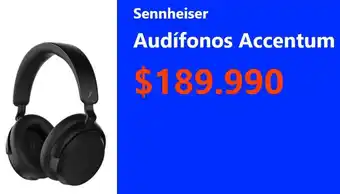 Entel Sennheiser Audífonos Accentum oferta