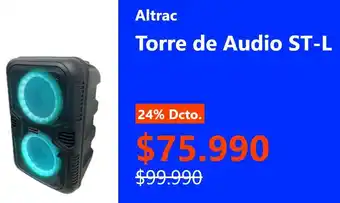 Entel Altrac Torre de Audio ST-L oferta