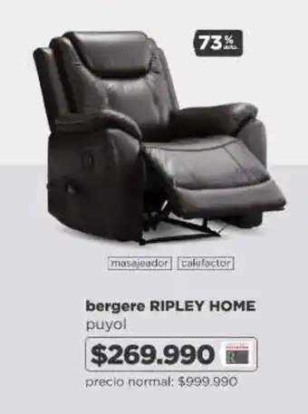 Ripley bergere RIPLEY HOME puyol oferta