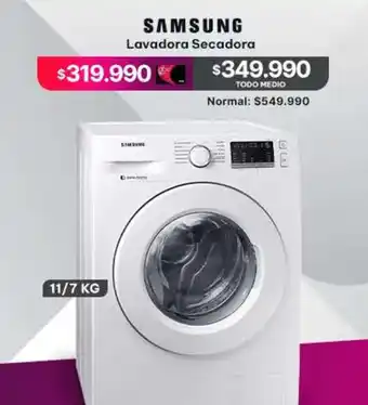 Abcdin SAMSUNG Lavadora Secadora 11/7 kg oferta