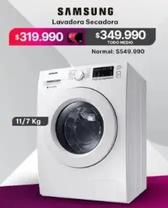 Abcdin SAMSUNG Lavadora Secadora 11/7 kg oferta
