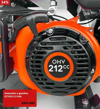 Easy Generador a gasolina XT35IG 3.5 kVA oferta