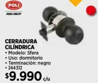 Construmart POLI CERRADURA CILINDRICA oferta