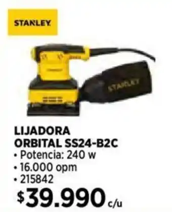 Construmart STANLEY LIJADORA ORBITAL SS24-B2C oferta