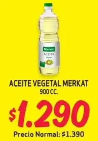 Mayorista 10 ACEITE VEGETAL MERKAT 900CC oferta