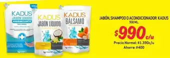 Mayorista 10 JABÓN, SHAMPOO O ACONDICIONADOR KADUS 900ml oferta