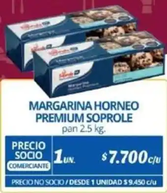 Alvi MARGARINA HORNEO PREMIUM SOPROLE 1un x 2.5kg oferta