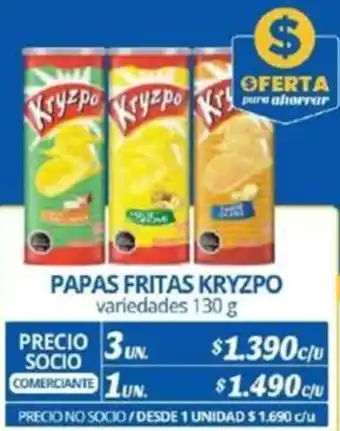 Alvi PAPAS FRITAS KRYZPO 3un x 130g oferta