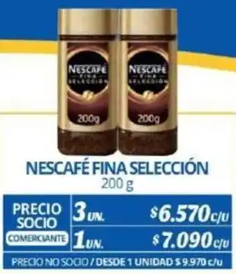 Alvi NESCAFÉ FINA SELECCIÓN 3un x 200g oferta