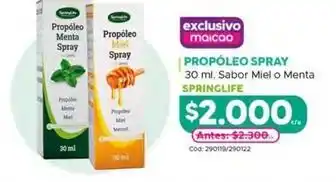 Ocalha Springlife - propóleo spray oferta