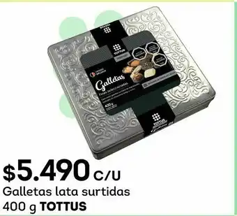 Tottus Galletas tottus 400 gr oferta