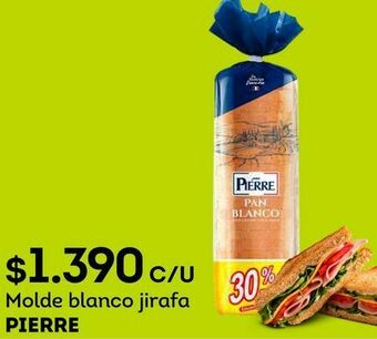 Tottus Pan de molde pierre oferta