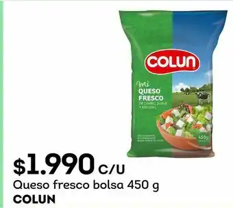 Tottus Queso fresco colun 450 gr oferta