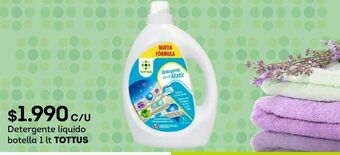 Detergente líquido tottus