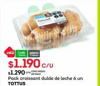 Tottus Croissants de mantequilla tottus oferta