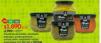 Tottus Pasta de alcachofas tottus oferta