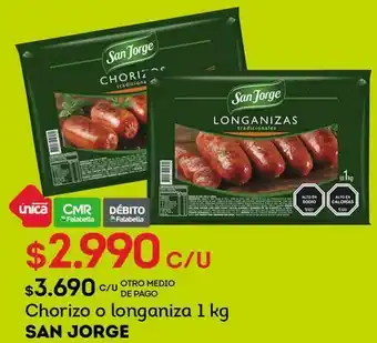Tottus Chorizo san jorge oferta