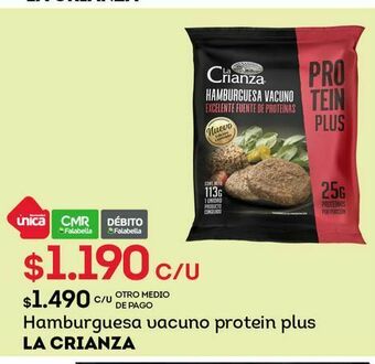 Hamburguesas la crianza