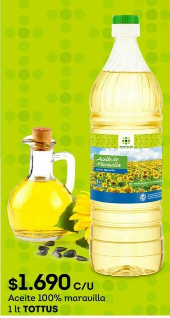 Tottus Aceite vegetal tottus oferta
