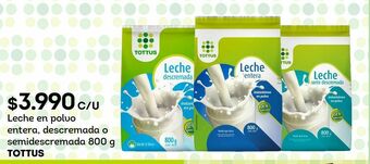 Tottus Leche en polvo tottus oferta