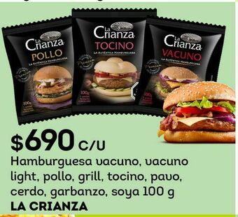 Tottus Hamburguesas la crianza oferta