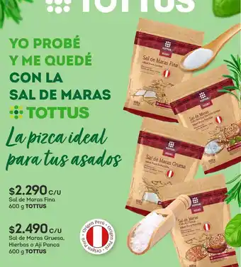 Tottus Sal tottus oferta