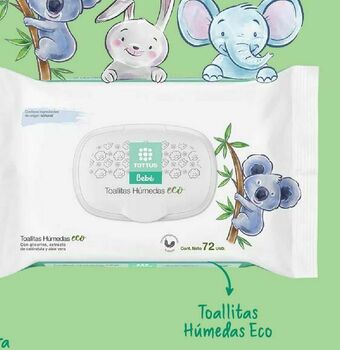 Tottus Toallitas húmedas para bebé tottus oferta