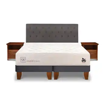 Abcdin Cama Europea CIC Base Dividida King Cocopedic oferta