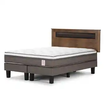 Abcdin Cama Europea Rosen Base Dividida 2 Plazas New Style 6 + Respaldo Ferrara oferta
