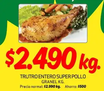 Mayorista 10 Trutro entero super pollo oferta