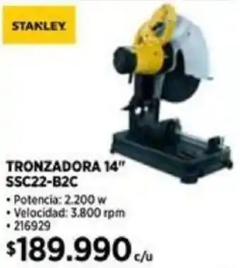 Construmart STANLEY TRONZADORA 14" SSC22-B2C oferta