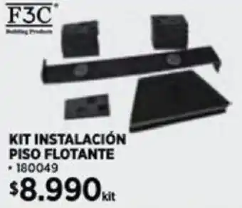 Construmart F3C KIT INSTALACIÓN PISO FLOTANTE oferta