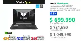 PC Factory Asus - notebooks oferta