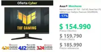 PC Factory Asus - monitores oferta