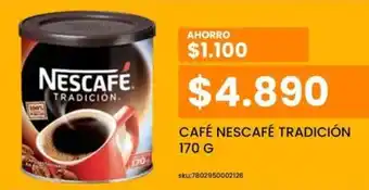 Cugat CAFÉ NESCAFÉ TRADICIÓN 170 G oferta