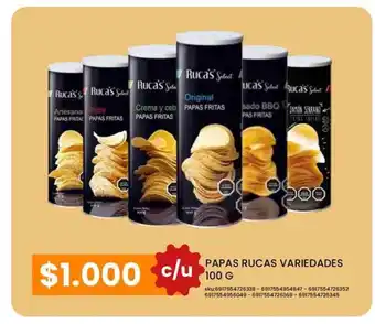 Cugat PAPAS RUCAS VARIEDADES 100 G oferta