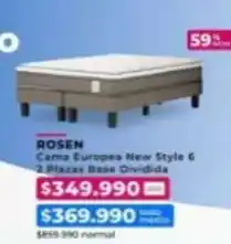 Paris Rosen - cama europea new style 6 oferta
