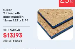 Masisa - tablero alb construcción 12mm