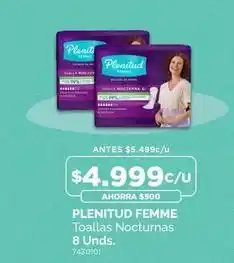 Plenitud femme - toallas noctunas