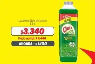 Mayorista 10 Quix - lavalozas bio activo oferta