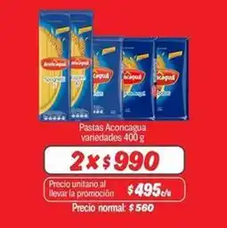 Mayorista 10 Aconcagua - pastas oferta
