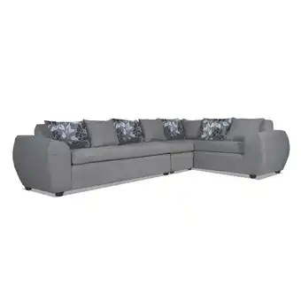 Abcdin Sofá Seccional Modular Elegant Detail Houston 7 Cuerpos Gris oferta