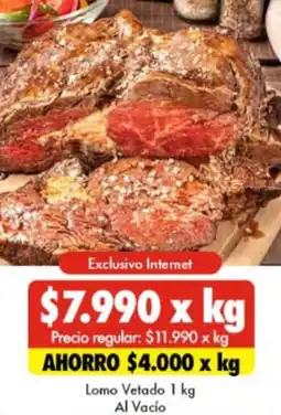 Super Bodega a Cuenta Lomo Vetado 1kg oferta